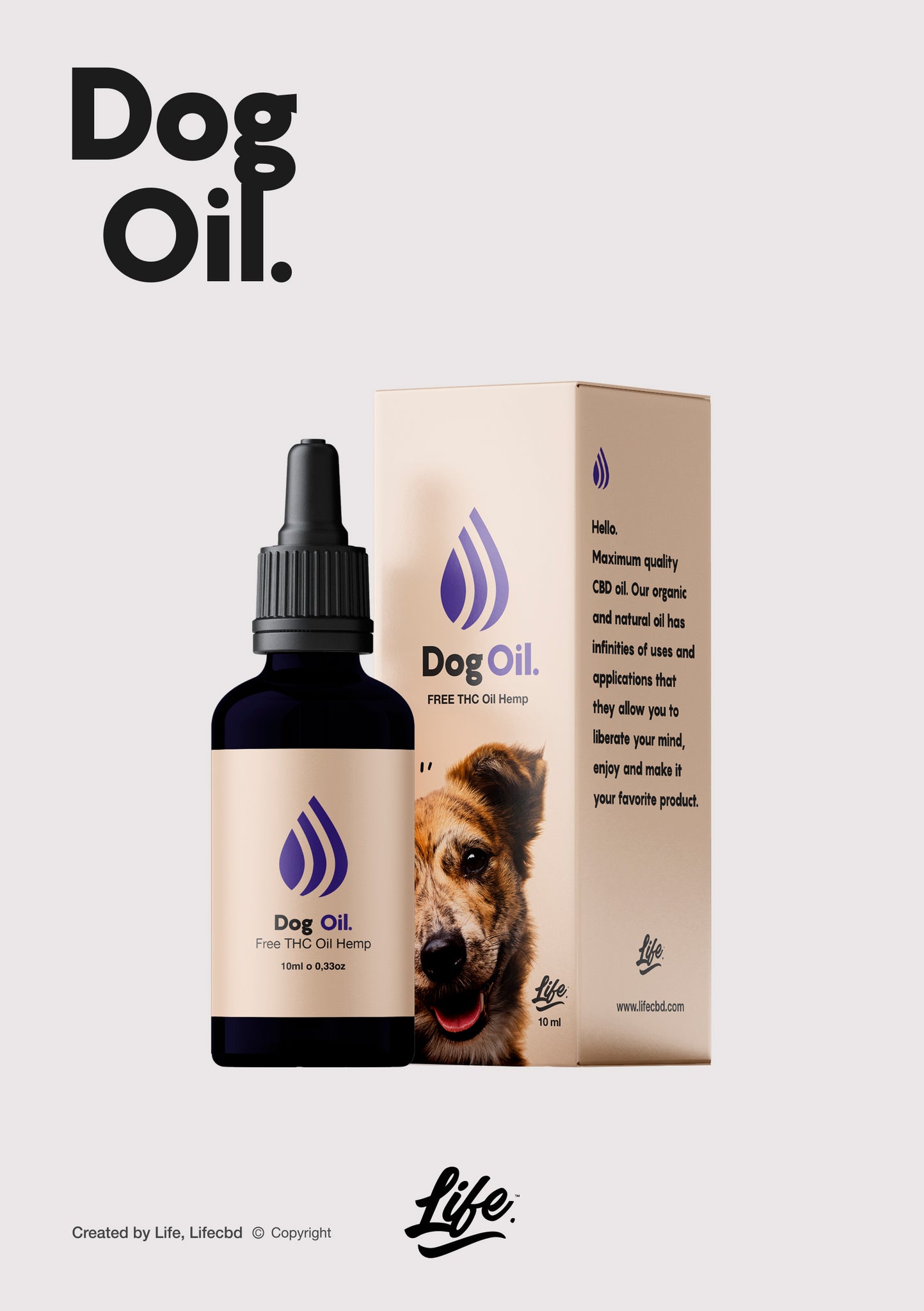 Aceite relajante de cbd para mascotas